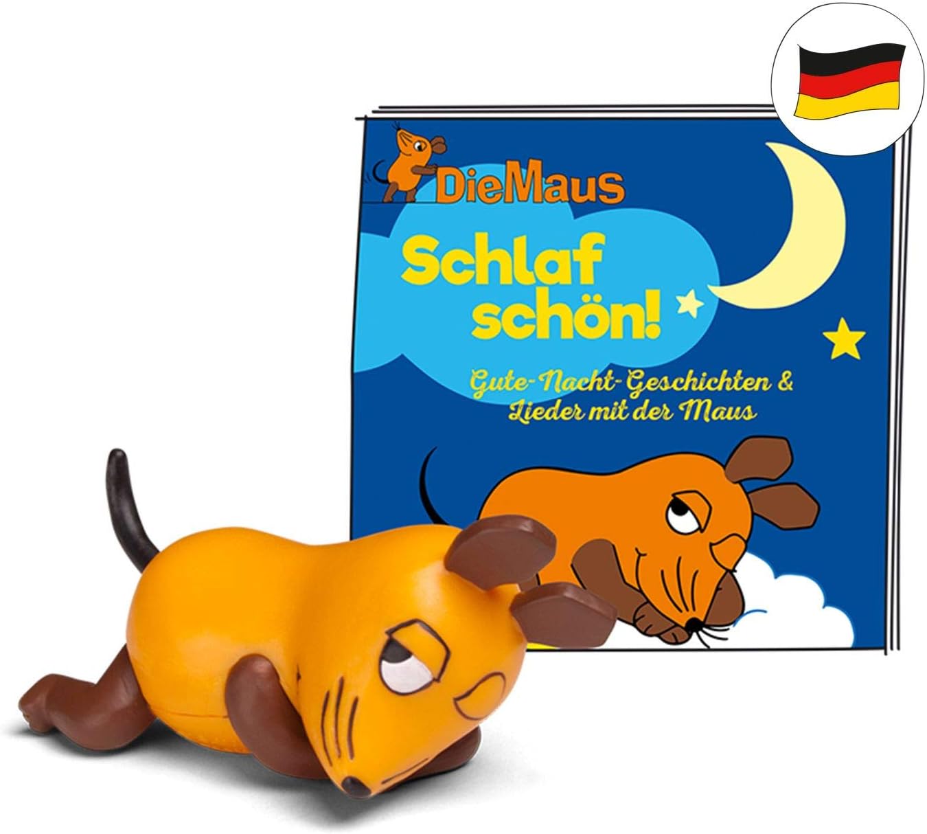 tonies 01-0130 Musical Toy Musical Box Figure - Musical Toys (Toy Musical Box Figure, 3 Years, 38 Min, Brown, Orange, German)