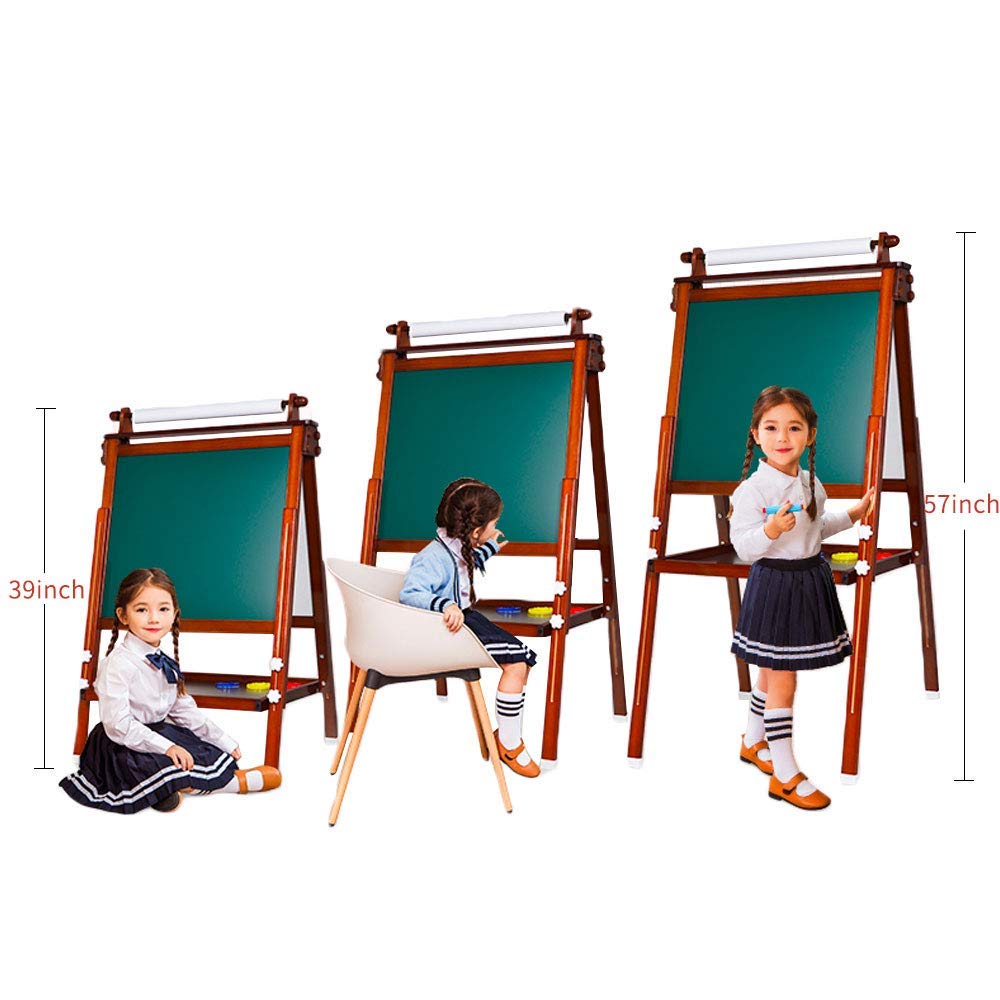 Arkmiido 3 En 1 Caballete De Madera Para Ni ntilde os Tablero De Dibujo