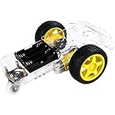 EMOZNY Emo Smart Robot Car Chassis Kit with Motors, Speed Encoder and Battery Box for DIY