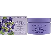 LErbolario Perfumed Body Cream, Accordo Viola, 6.7 oz - Body Lotion - With Extracts of Violet - Floral Powdery Scent - Moisturizing - Cruelty-Free