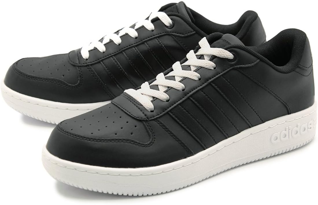 アディダス Adidas Neo チームコート スニーカー メンズ レディース 02 コアブラック 24 5cm Adidas アディダス シューズ バッグ Amazon