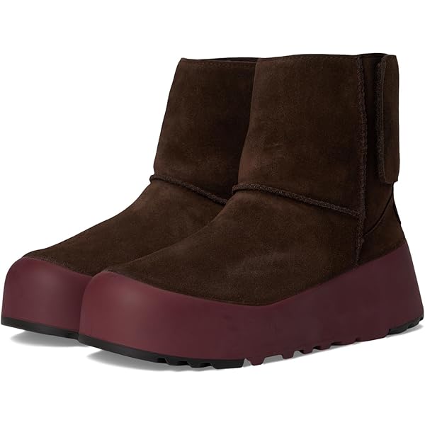 Amazon.com | UGG Women's Classic Boom Boot Ankle, Black, 8 M US