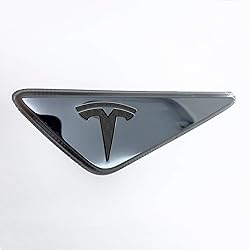 Logo Decal Wrap for Tesla Model S, Nosecone, 14-pc
