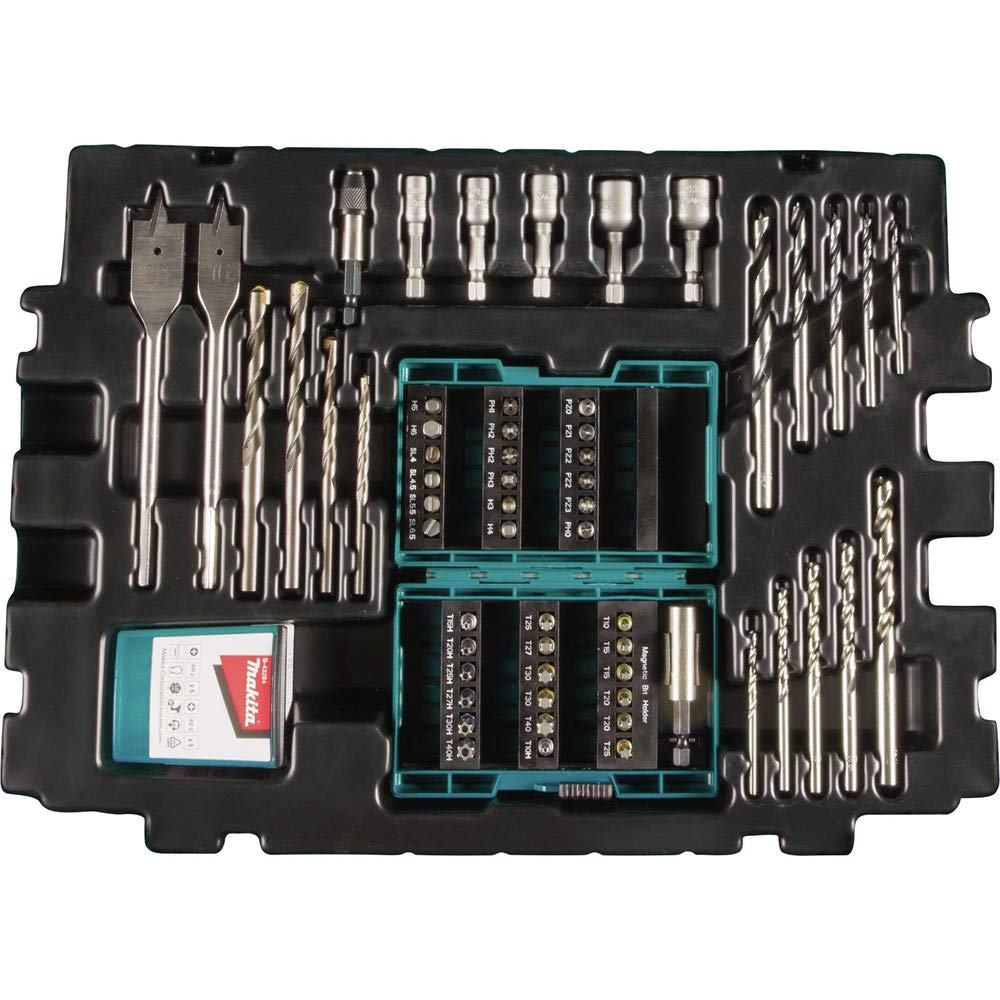 Makita B-49638 Makpac 69 Piece Drill and Bit Set