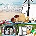 KRYO Insulated portable tote bag - Large picnic lunch cooler bags - Mens and Womens oversized travel totes with shoulder strap - Thermal Insulation coolers for cold food, beverages and wine