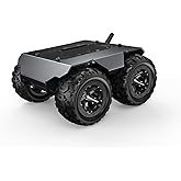 Waveshare Wave Rover Flexible and Expandable 4WD Mobile Robot Chassis, Full Metal Body, Multiple Hosts Support, with Onboard 