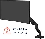 Ergotron HX Premium Heavy Duty Monitor Arm Single 49in VESA Desk Mount view 8