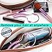 FAMILIFE Facial Hair Remover for Women Stainless Steel Epilator Removes Facial Hair from the Roots