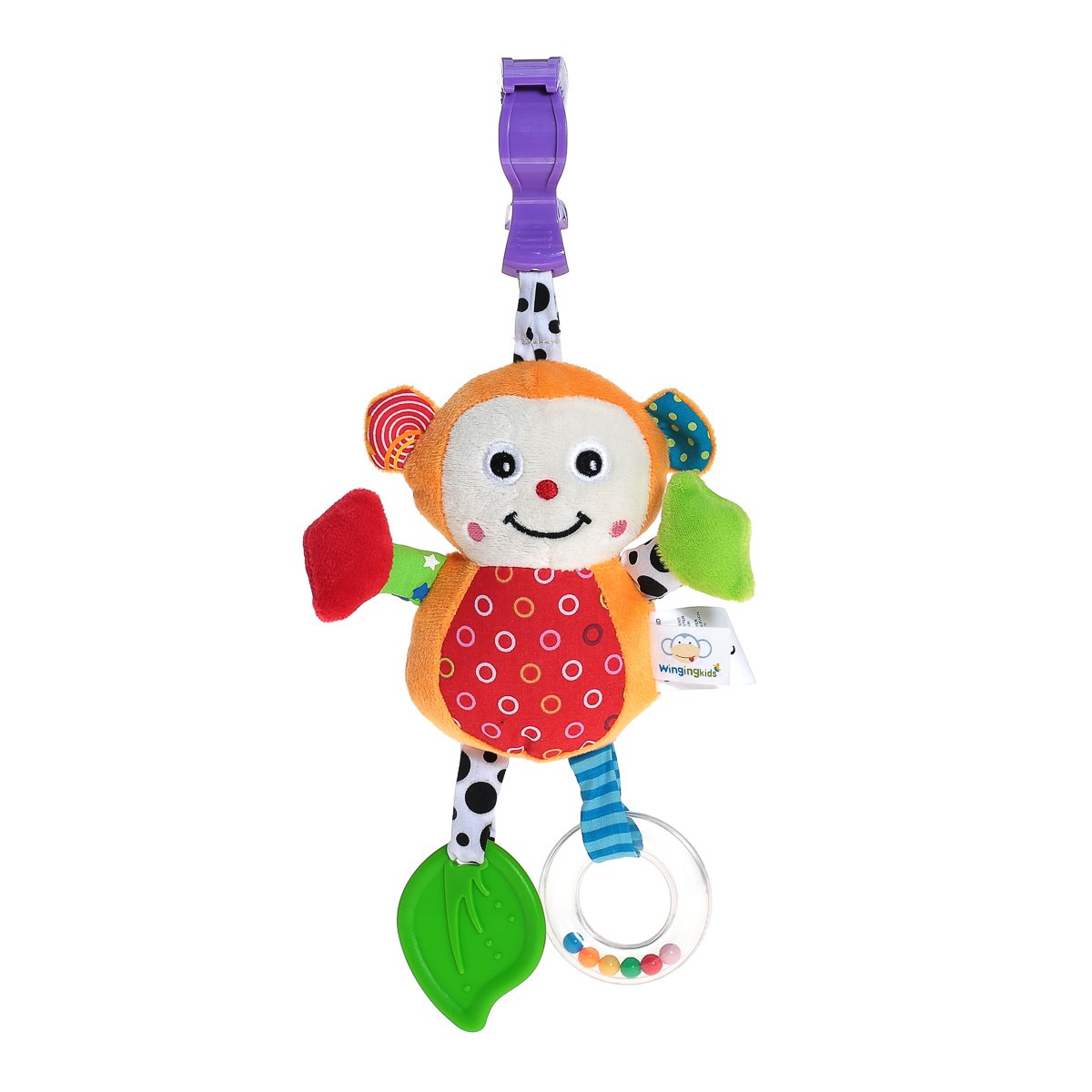 Bebé Cochecito juguete suave bebé Sonajeros con campanas Mordedor Juguete con funciones