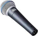 Shure BETA 58A Vocal Microphone with A25D Stand Adapter and Euro Thread view 8