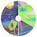 DIY Diamond Painting Kits for Adults, Diamond Painting Full Drill Dusk Lake Scenery, Perfect Gift for Families Friends, Cross Stitch DIY Craft - 12 x 16 inch