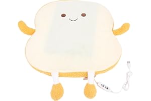 Asixxsix Heated Seat Cushion, 3 Level Heating 40 45 50 Degree 60 90 120 Minute Timer Non Slip Design Heated Car Seat Cushion 