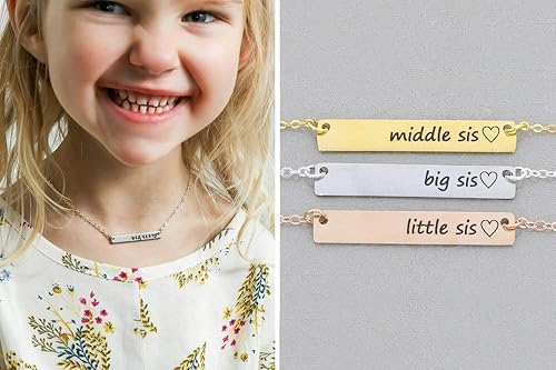 big sister necklace for child