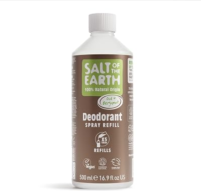 Salt Of The Earth Oud & Bergamot Deodorant Spray Refill 500ml