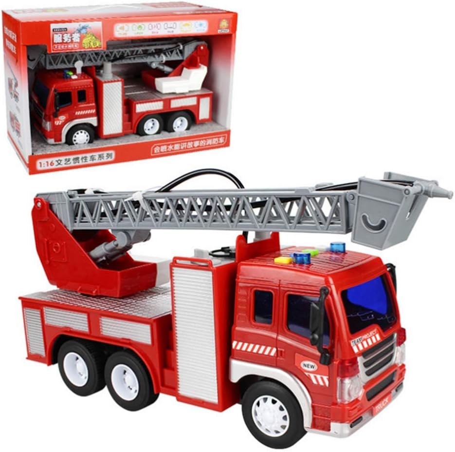 diecast fire trucks with working lights