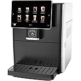 Cafe Bueno Super Automatic Espresso Machine For Home - Coffee Machine With Grinder & Milk Frother For Latte, Cappuccino, Macc