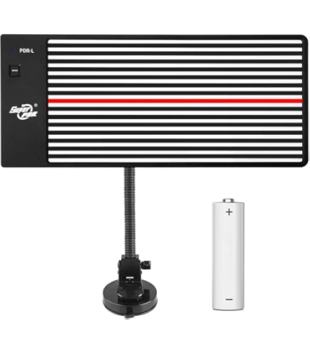 FUYAO Car Paintless Dent Repair Tools PDR Light, Dent Reflector Lamp,Led Leveling Light For Bump Repair, With Battery Case Auto Dent Removel Holder