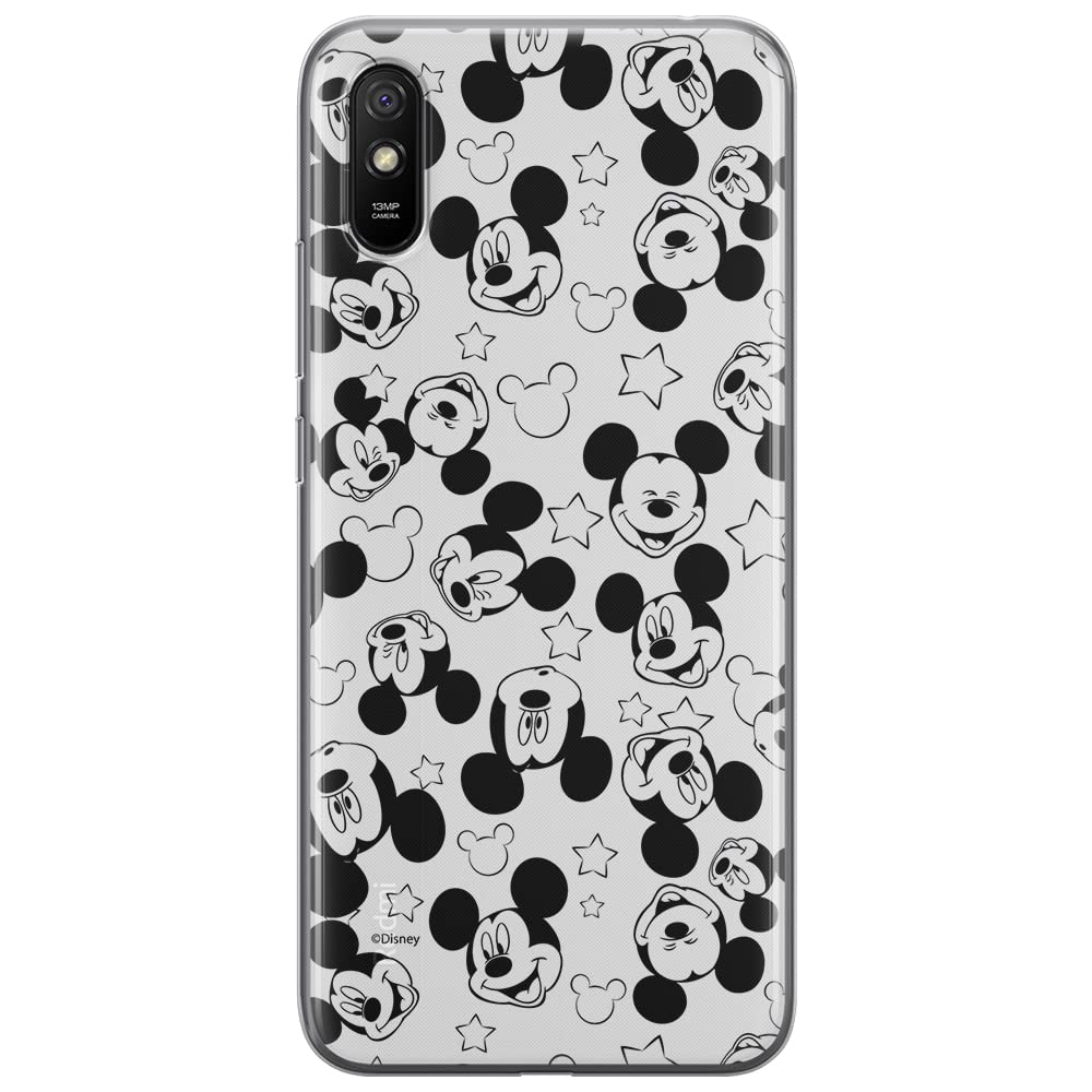 ERT GROUP mobile phone case for Xiaomi REDMI 9A original and officially Licensed Disney pattern Mickey 007 optimally adapted to the shape of the mobile phone, case made of TPU
