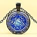 Stargate Atlantis Necklace,Stargate Portal SG1 Pendant,Stargate Necklace, Glass cabochon pendant, birthday gift,Gifts for her