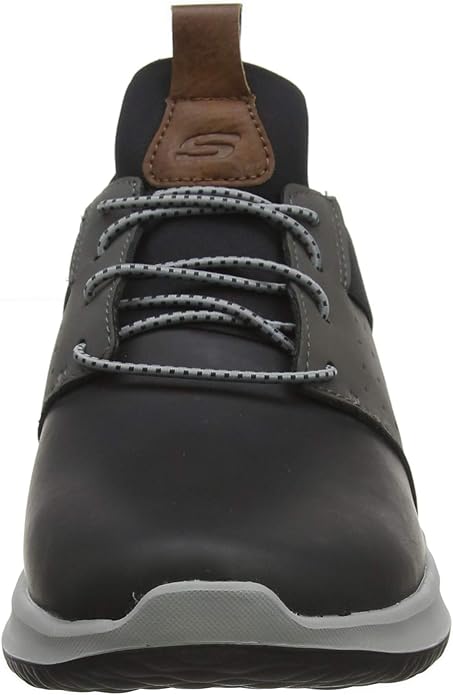 skechers delson axton black grey