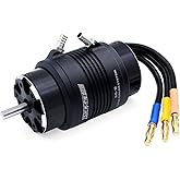 3670 1200KV Brushless RC Boat Motor Waterproof Shaft 5mm Brushless Motor 4Pole Design Boat Replacement Parts (1200kv)