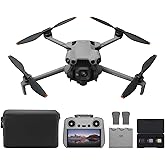 DJI Mini 5 Pro Fly More Combo Plus with DJI RC 2, Drone with Camera, 1-Inch CMOS, 4K Drone for Beginners, Obstacle Sensing, A