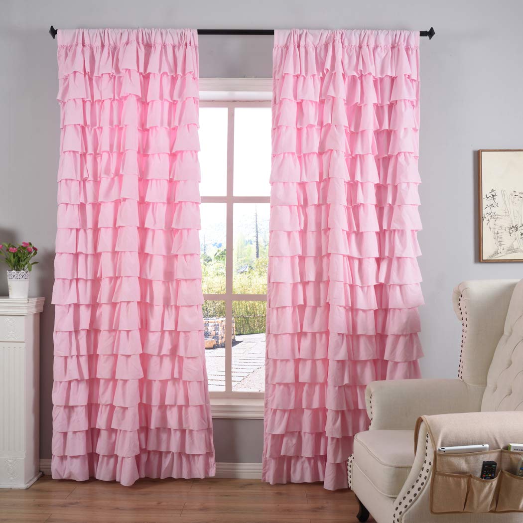 Best living room curtains light pink