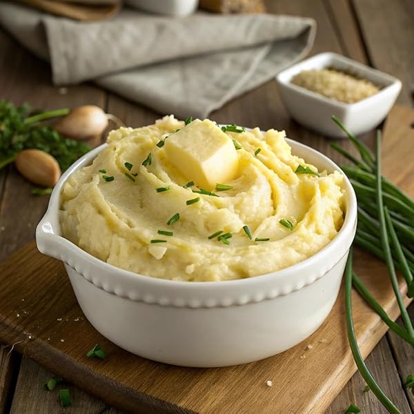 IDAHOAN MASHED POTATOES, BUTTERY GOLDEN SELECTS, 4.1 OUNCE