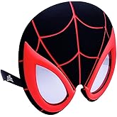 Sun Staches Official Spider-Man Sunglasses | Marvel Costume Accessory Mask | One Size Fits Most