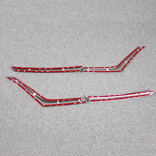 Beautost Fit For Toyota New Camry 2018 Chrome Tail Light Lamp Cover Trims