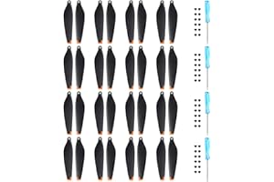 FERGIO (32Pcs) Mini 4 Pro/Mini 3 Pro Propellers Replacementr, Drone Low-Noise and Quick-Release Blades Props
