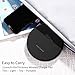 UGpine Type C Wireless Charger,Qi Wireless Charging Pad Fast Charge for Samsung Galaxy Note 8 S8 S8 Plus S7 S7 Edge Note 5 S6 Edge Plus and Standard Charge for Apple iPhone X/8/8 Plus