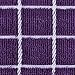 DII Basic Terry Collection Windowpane Dishtowel Set, 16x26, Eggplant Check, 4 Piece