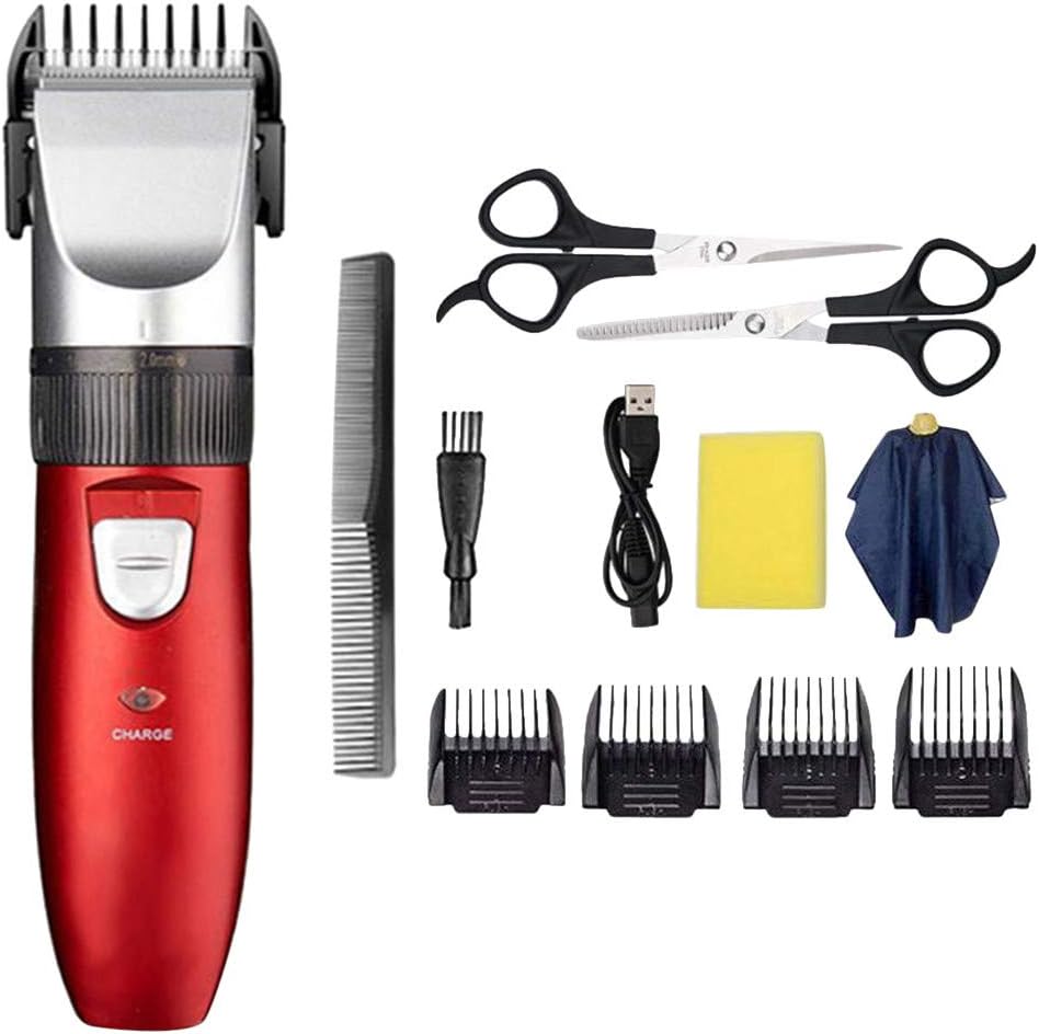 Eternali Hair Clippers High-Performance Cordless Clipper Hair Trimmer Haircut Tool with Guide Combs Home Barbers Professional Hair Shaver Mens Adult Kids Hair Cutting Kit for Men, Father, Husband,