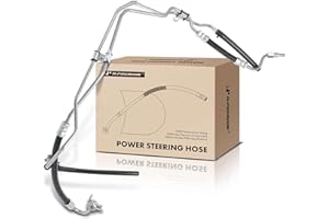 A-Premium Power Steering Pressure & Return Hoses Line Assembly Compatible with Toyota 4Runner 1998 1999 2000 2001 2002, 3.4L, with Washer, Rack/Gear's Ports (Inlet and Outlet)