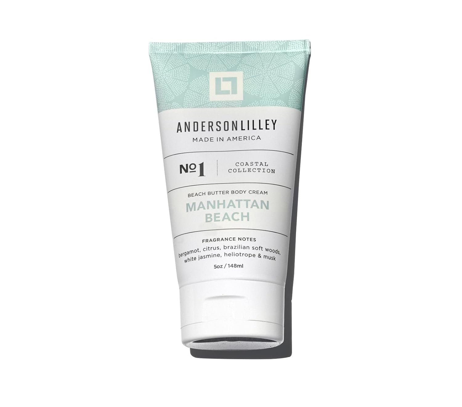 ANDERSON LILLEY Manhattan Beach Beach Butter Body Cream, Light Blue, 5 Ounce