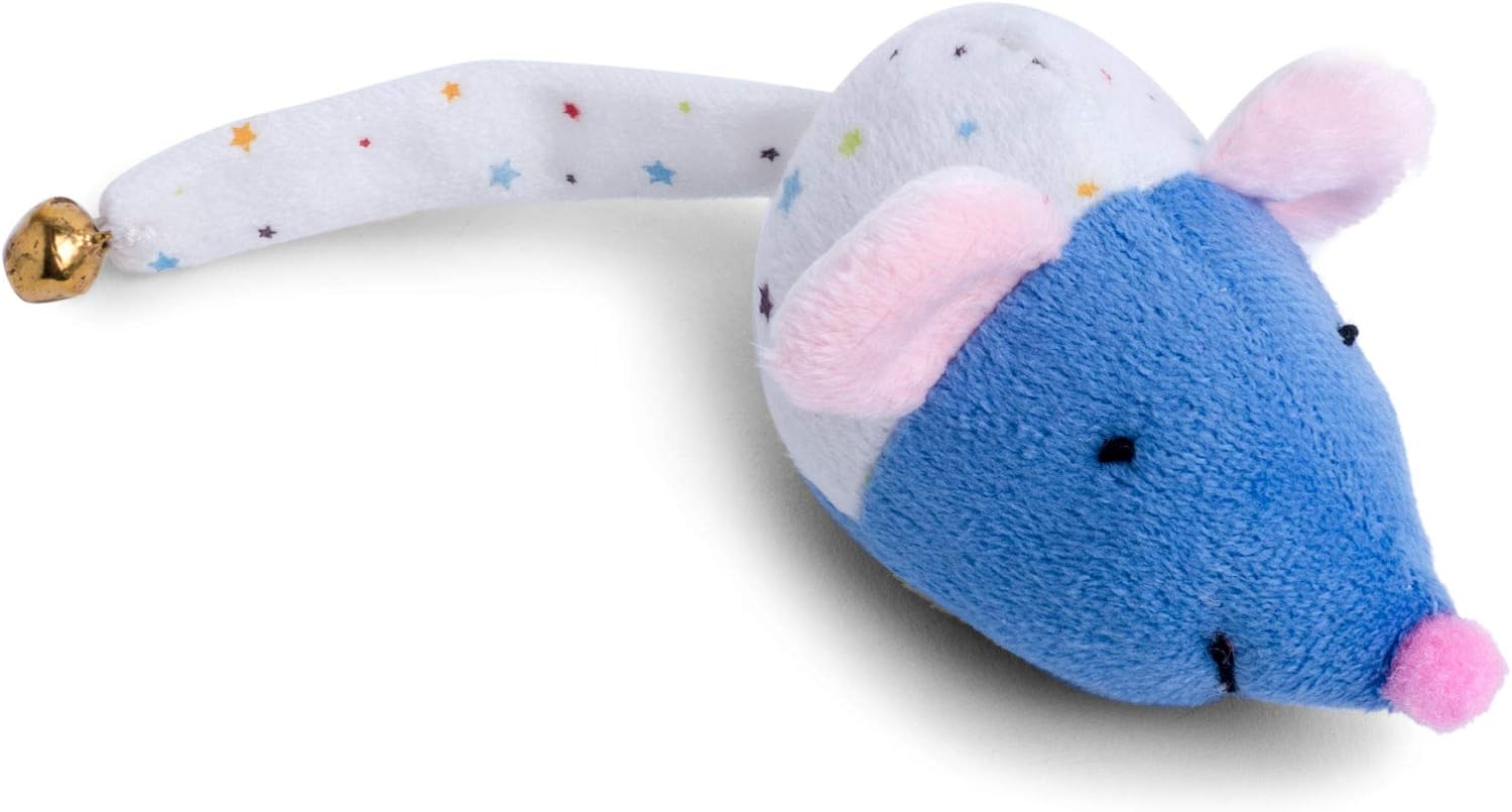 Petface (Little Petface) Mouse Face Kitten Cat Toy with Bell (One Supplied), Bell Mouse Faces - Image 3