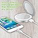 Cellet Compact LED Light 1x/3x Magnified Mirrors, with 3000mAh Power Bank, 1Amp USB Port, Compatible with Apple iPhone 11/ Pro/Pro Max Xr/Xs/Xs Max/X/8/8Plus/7/7+/6 Samsung Galaxy Note 10/9/8/5/S9/S8