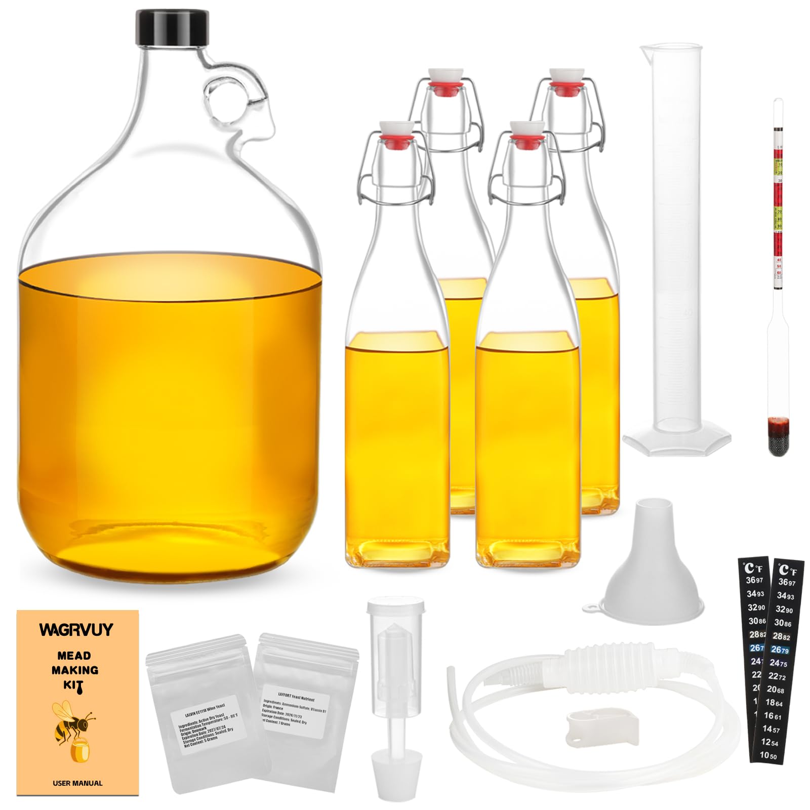 Mead Making Kit for Beginners - Complete Home