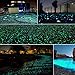 Sunnset Glow in The Dark Garden Pebbles,200 Pcs Glow Decorative Stones Rocks,Luminous Pebbles for Outdoor Decor, Garden Lawn Yard, Aquarium, Walkway, Fish Tank, Pathway, Driveway