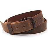 Main Street Forge The Bootlegger Leather Belt | Made in USA | Full Grain Leather | Mens Belt