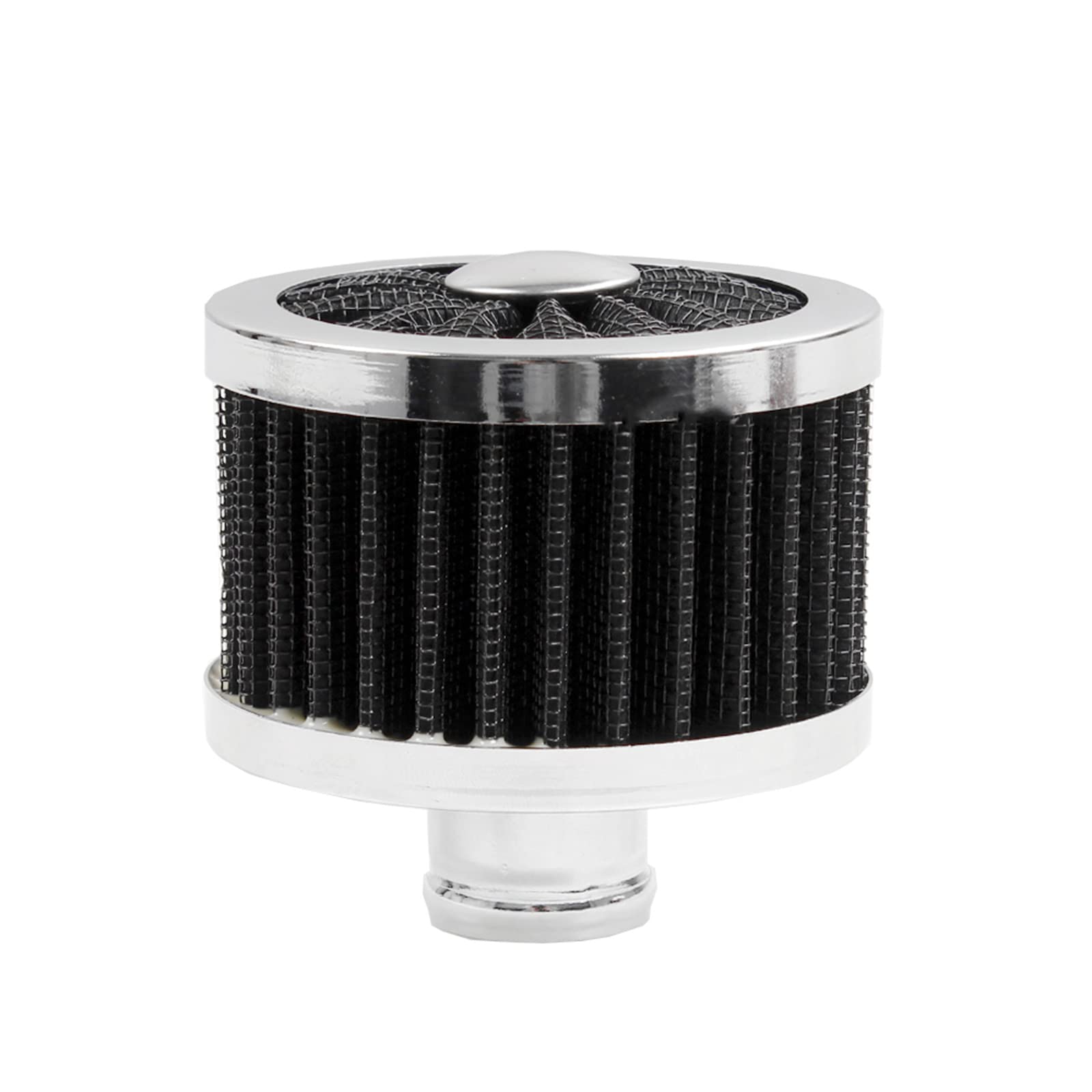 Photo 1 of MUGE RACING 23mm Car Air Filter Universal Cold Air Intake Filter High Flow Vent Valve Cover Breather Filter (Black)