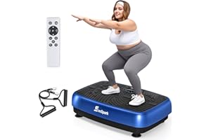 Vibration Plate Exercise Machine, 2026 New EvoSpark Vibration Plate Machine with Industrial Dual-Motor System,Whole Body Vibr