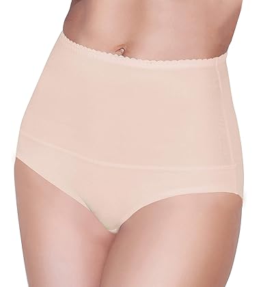 Bauchweg Unterwäsche Damen Miederslip mit Bauch-Weg-Effekt Shapewear Stark Formend Miederhose Bauch Weg Stark Formend Slip Gr