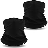GoxRunx Winter Neck Gaiter Warmer Soft Fleece Face Cover Windproof Cold Weather Face Scarf for Skiing Hiking Men and Women