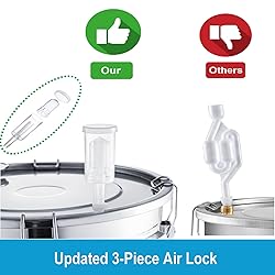 DEWOSEN Shine Still 5 GAL 3 Pots Distillery Kit for