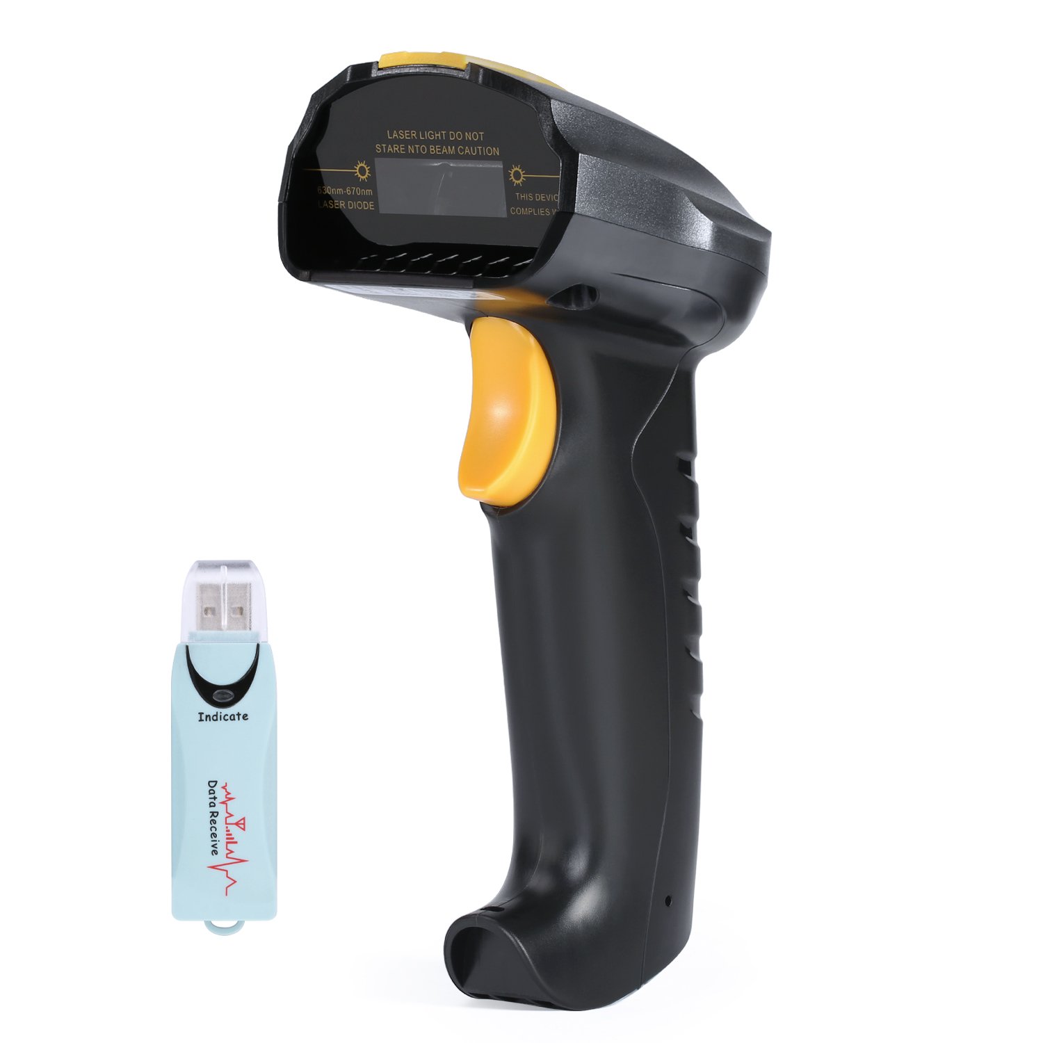 Lector Codigo Barras YIPIN Ghz Escáner de Código USB  Escáner de