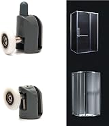 DTXLX 8 Pcs Shower Door Rollers 25mm Stainless Steel Sliding Wheel Replacement view 8