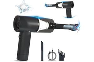 AISZG Car Vacuum - Car Vacuum Portable Cordless Handheld Vacuum Cleaner Cordless Portable Car Vacuum Cleaner Rechargeable Birthday Gifts for Women/Men Gifts for Women/Men