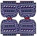 Ugly Sweater Paper Napkins, Christmas Holiday Party Supplies (6.5 x 6.3 In, 50 Pack)